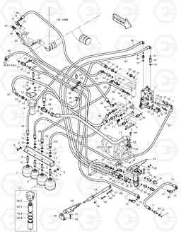 1220 BRAKE PIPING DL400, Doosan