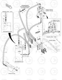 1230 REMOTE PRESS CHECK PIPING DL400, Doosan