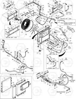 1240 COOLER PIPING DL400, Doosan