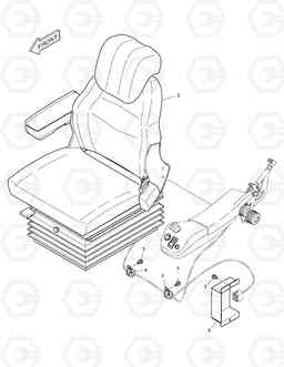 5440 CONTROL UNIT - ELECTRIC STEERING DL400, Doosan