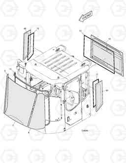 1280 CABIN(5) - GLASS DL300, Doosan