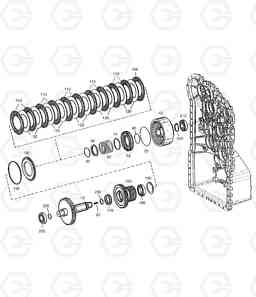 3180 CLUTCH - KR - TRANSMISSION DL300, Doosan