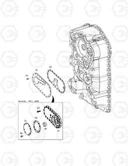 3300 EMERGENCY STEERING PUMP - TRANSMISSION DL300, Doosan