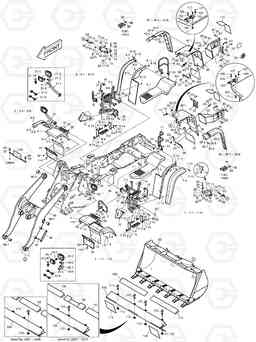 5250 FENDER & LADDER & BUCKET DL300, Doosan