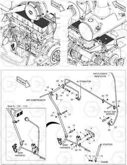 1440 ELECTRIC PARTS - ENGINE DL500, Doosan