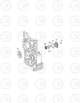 3270 EMERGENCY STEERING PUMP DL500, Doosan