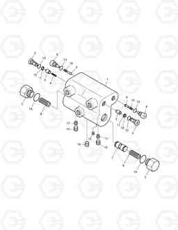 3450 CUSHION VALVE DL500, Doosan