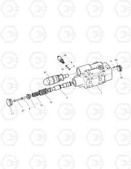 3500 SHOCKLESS VALVE DL500, Doosan