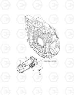 028 STARTER DX300LL, Doosan