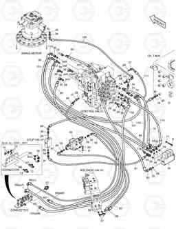 1340 PILOT PIPING(4) DX300LL, Doosan