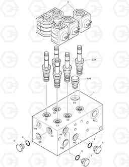 4230 SOLENOID VALVE DX300LL, Doosan