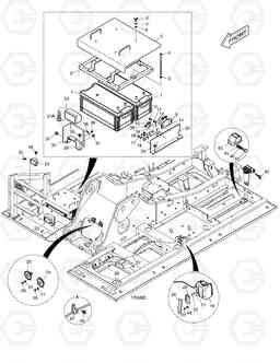 6210 ELECTRIC PARTS(RELATED) - W/O RISER DX300LL, Doosan