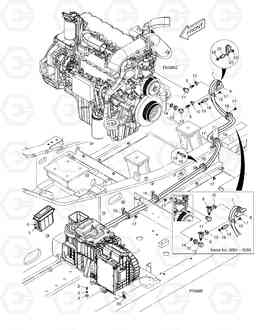 1760 HEATER PIPING DX225LC, Doosan