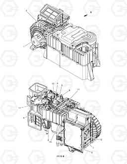 1770 AIRCON UNIT DX225LC, Doosan