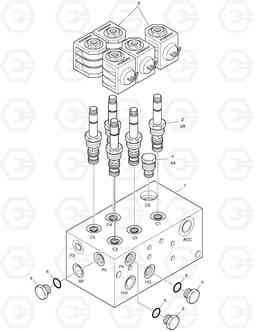 4220 SOLENOID VALVE DX225LC, Doosan