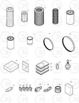 5110 SPARE PARTS DX225LC, Doosan