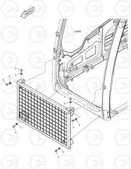 6290 CABIN LOWER GUARD DX225LC, Doosan