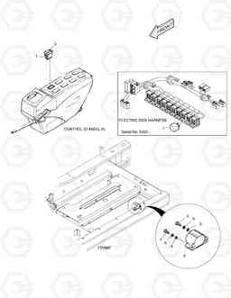 7020 TRAVEL ALARM DX225LC, Doosan