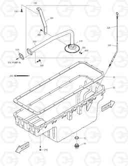 012 OIL PAN TXC300LC-2, Doosan