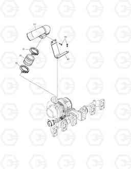 019 INTAKE STAKE TXC300LC-2, Doosan