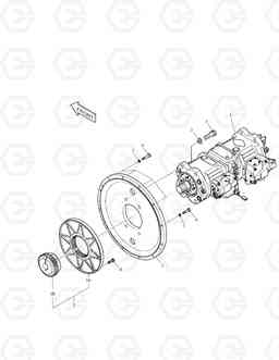 1170 PUMP MOUNTING TXC300LC-2, Doosan