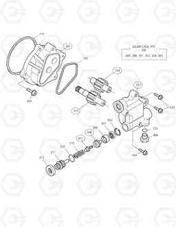 4120 GEAR PUMP TXC300LC-2, Doosan