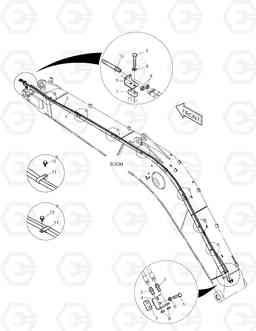 6200 BOOM PIPING - QUICK CLAMP TXC300LC-2, Doosan