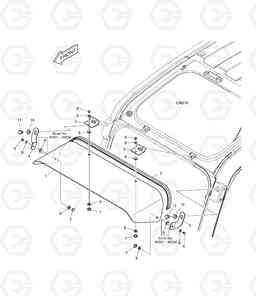 6260 RAIN SHIELD TXC300LC-2, Doosan