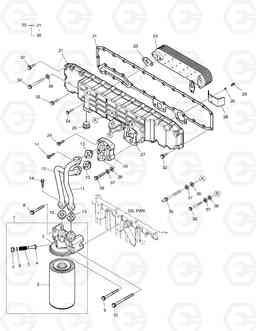 021 OIL FILTER & OIL COOLER DX255LC(ERP), Doosan
