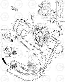 1300 PILOT PIPING(3) DX255LC(ERP), Doosan