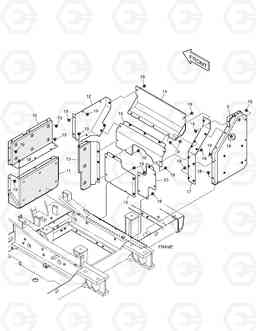 1560 BAFFLE DX255LC(ERP), Doosan