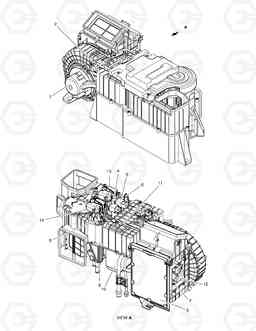 1740 AIRCON UNIT DX255LC(ERP), Doosan