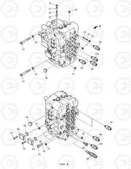 4170 CONTROL VALVE(1) DX255LC(ERP), Doosan