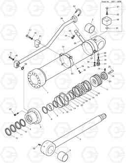 4250 ARM CYLINDER DX255LC(ERP), Doosan