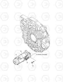 028 STARTER TXC340LC-2, Doosan