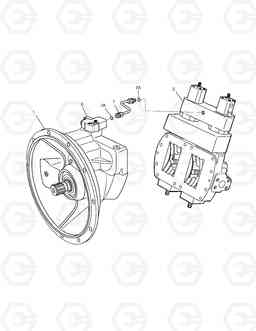 4100 MAIN PUMP TXC340LC-2, Doosan