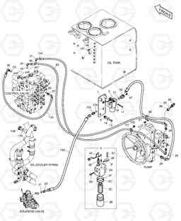 1340 PILOT PIPING(1) DX520LC, Doosan