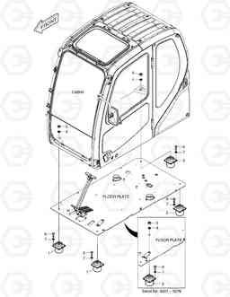 1500 CABIN MOUNTING DX520LC, Doosan