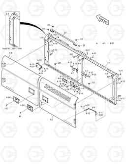 1640 SIDE DOOR - L.H. DX520LC, Doosan