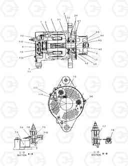 1780 ALTERNATOR DX520LC, Doosan