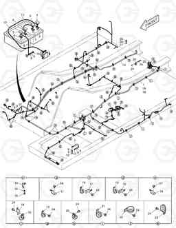 1800 ELECTRIC PARTS - WIRING HARNESS DX520LC, Doosan