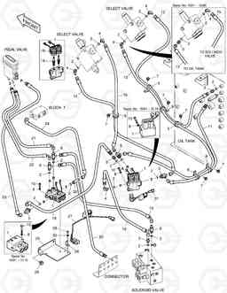 6170 PILOT PIPING - TWO WAY(1) DX520LC, Doosan