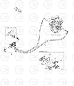 6410 SWING ALARM DX520LC, Doosan