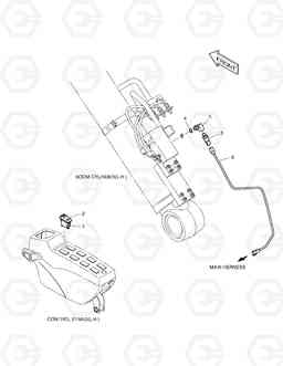 6580 OVERLOAD WARNING DX520LC, Doosan