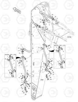 7000 ARM PIPING - ONE & TWO WAY(ARM 3.98m) DX520LC, Doosan