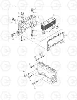 011 OIL COOLER TXC480LC-2, Doosan