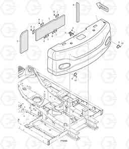 1110 COUNTER WEIGHT TXC480LC-2, Doosan