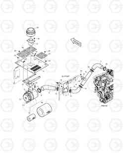 1180 AIR CLEANER TXC480LC-2, Doosan