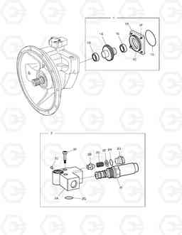 4130 MAIN PUMP - E.P.P.R VALVE TXC480LC-2, Doosan
