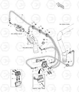 6470 PILOT PIPING(1)-ROTATING TXC480LC-2, Doosan